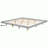 Modern Low Profile Platform Bed With LED Lights-722566746-729449580