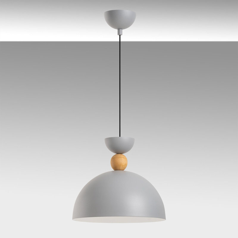 Lustre, Gris / Chêne