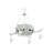 OUKANING Portable Multifunctional Small Clothes Dryer 750W