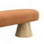 Banc de salle à manger pour salle à manger, banc de chambre à coucher tapissier à l'extrémité du lit, 64 po L-1683648183