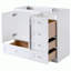 Meuble-lavabo de salle de bain sans lavabo-106544210