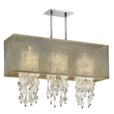 Salerna 3 - Light Kitchen Island Pendant