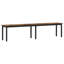  Bench Engineered Wood Dining Seating Furniture Modern Living Room Home