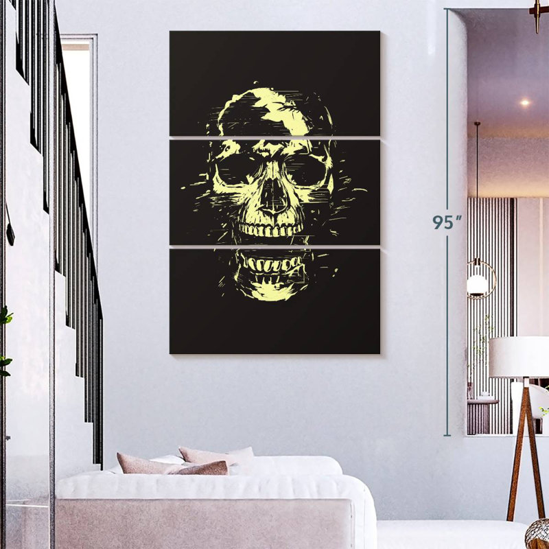 Hitzel Scream, 74" H x 48" W