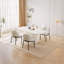 Ensemble de table de salle à manger 70 po avec 4 chaises pour la cuisine, le bar et le salon-68311165-68311167-98321439