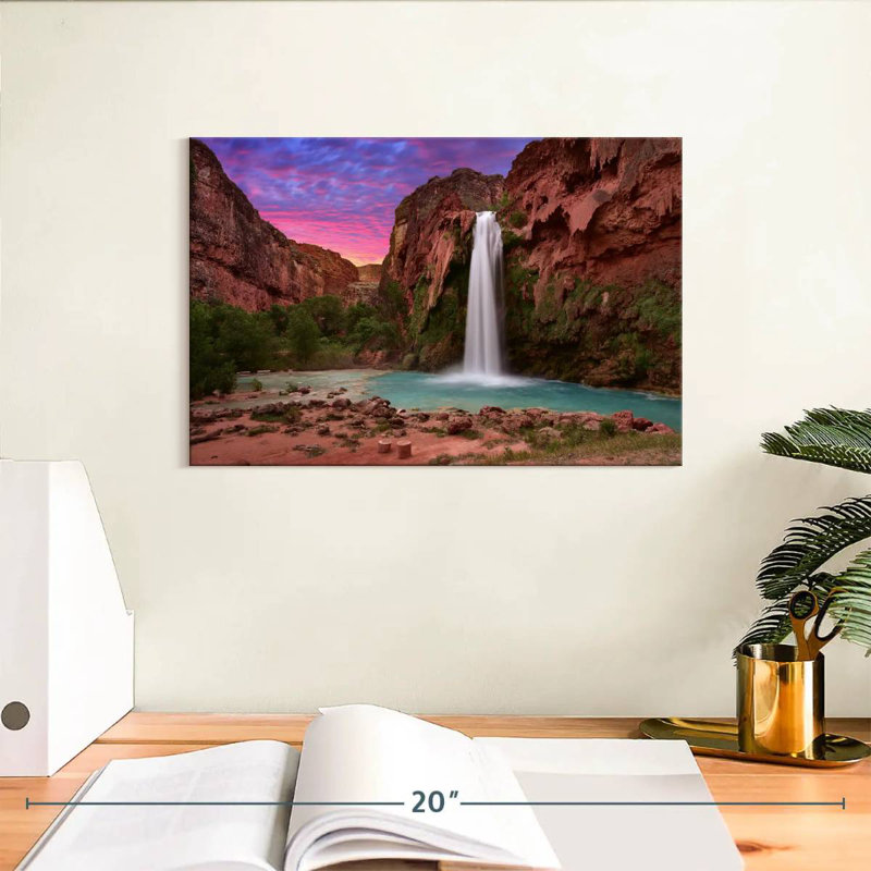 Alvord, superbe cascade Havasu, H 8 po x l 12 po