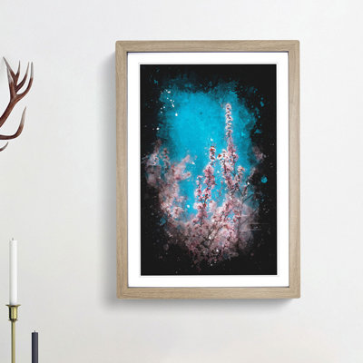 Petals of Pink Cherry Blossom Tree - Picture Frame Graphic Art Print
