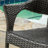 PE WICKER STACKING ARMCHAIR, 1PC