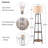Snowhill 60.62'' Tray Table Floor Lamp-250761027