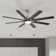 66" Brixham 8-Blade Modern Ceiling Fan with LED Light and Remote Control