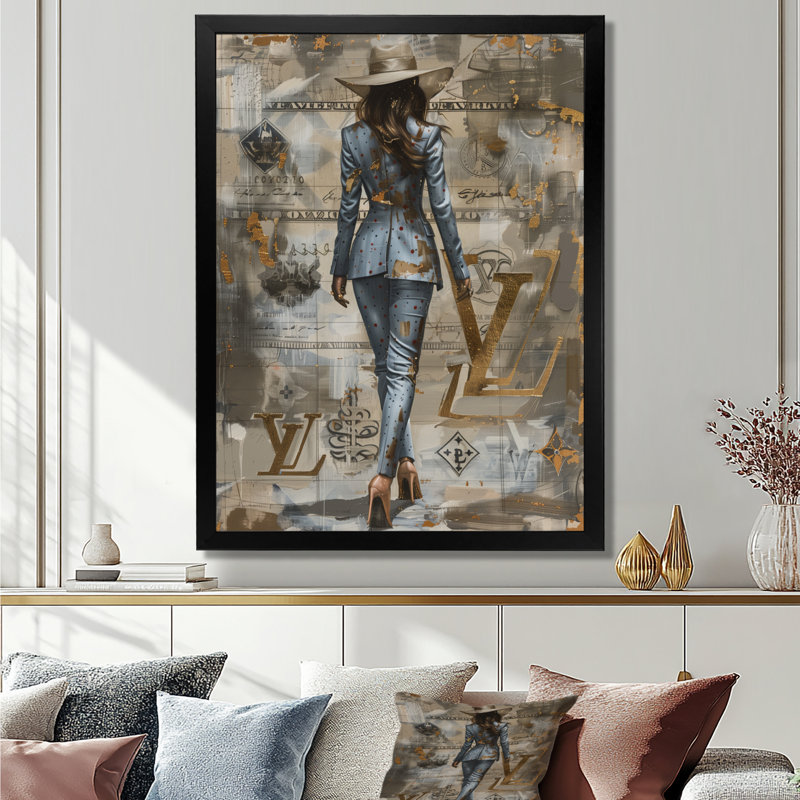 Dessin dessiné vers le luxe, Cadre photo blanc, H 32 po x l 16 po