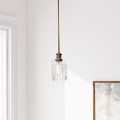 Luminaire suspendu simple à 1 lumière Kamena