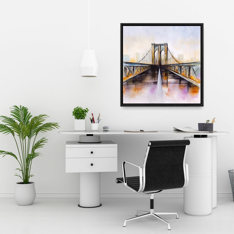 " Colorful Brooklyn Bridge "