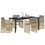 4 - Person Patio Dining Set Table,-1943059880-1943059884