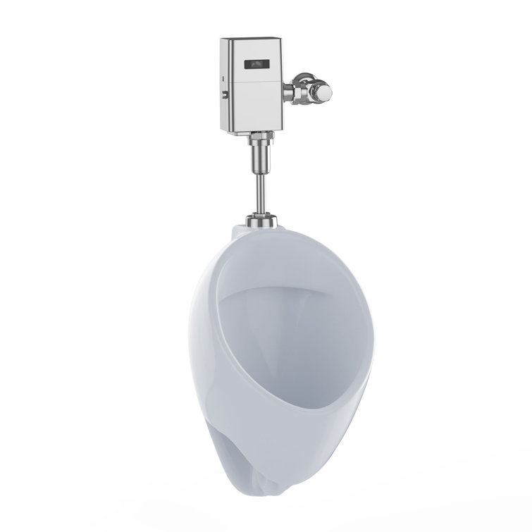 TOTO® Wall-Mount ADA Compliant 0.125 GPF Urinal with Top Spud Inlet, Cotton White - UT105U#01