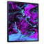 Neon rose, bleu et vert, paysage liquide - peinture sur toile-67227968-67227972