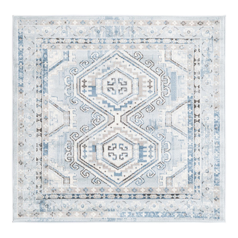 Charlotte Oriental Indoor Rug, Square 4'1"