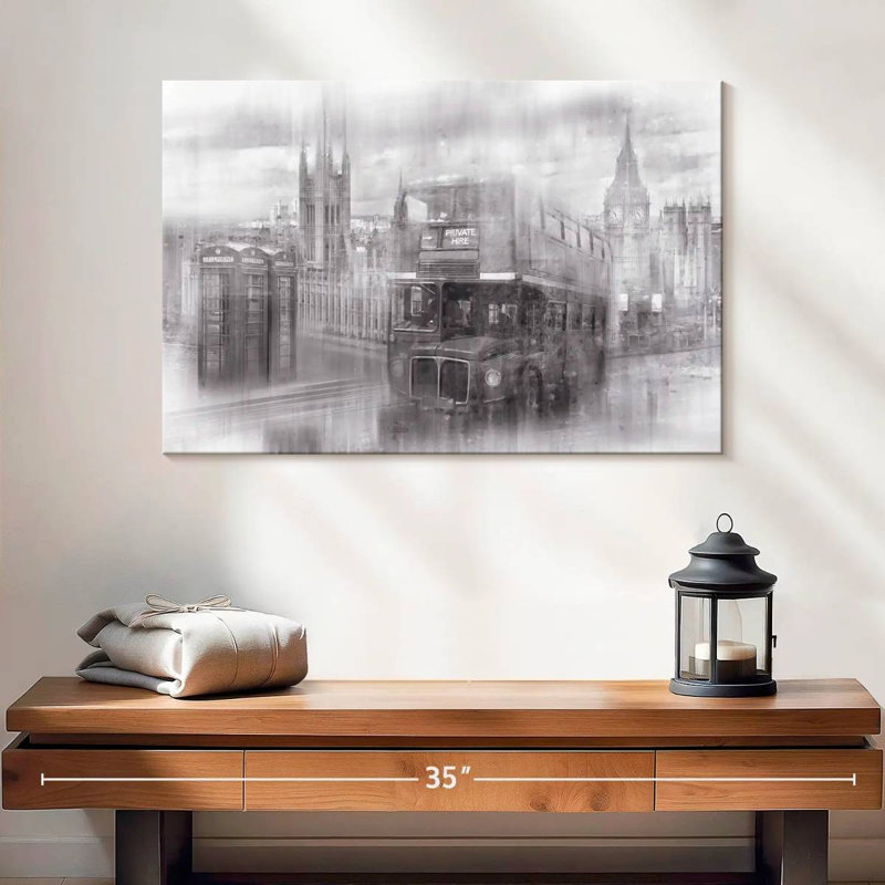 Ravi London Westminster Collage BW, H 16 po x l 24 po