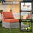 Cassville 6 - Person Patio Conversation Set with Cushions-93662578-93091868