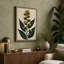 Yellow Flowering Plant Botanical - Wrapped Canvas-131764363-131764365