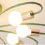 Plafonnier semi-encastré 6 lumières 31 po