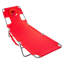 Chaise longue de plage pliante autruche et fauteuil inclinable Ostrich