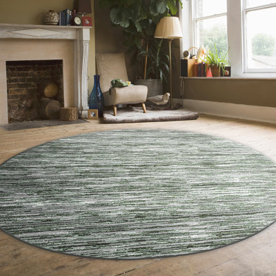 Tapis vert strié Davide 1228