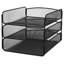 Rangement de bureau à trois plateaux Onyx-36586501