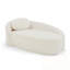 Chaise longue avec accoudoirs latéraux et coussin-729261451