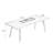 Brown Rectangular Solid Wood Dining Table-876903366