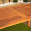 Aayusha Outdoor Dining Table , 90cm cm W 150cm cm D