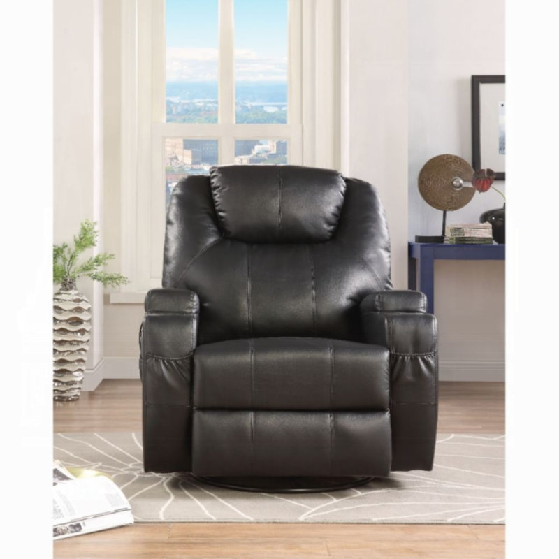 Fauteuil inclinable et berçant Waterlily, Noir