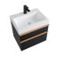 Meuble-lavabo mural avec lavabo en acrylique intégré-272698350