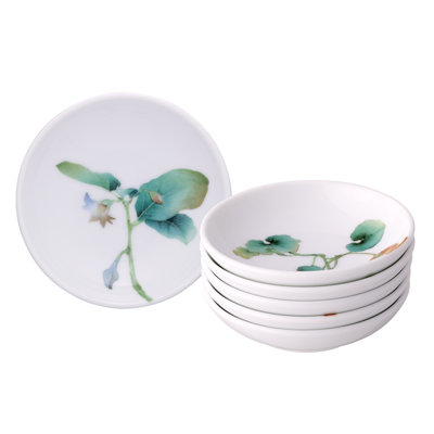 Noritake Kyoka Shunsai Set of 6 Small Plates, 3.75"