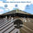12X16FT Gazebo Aluminum, Mosquito Net For Party Use With Galvanized Steel Double Roof (Brown)-125125361