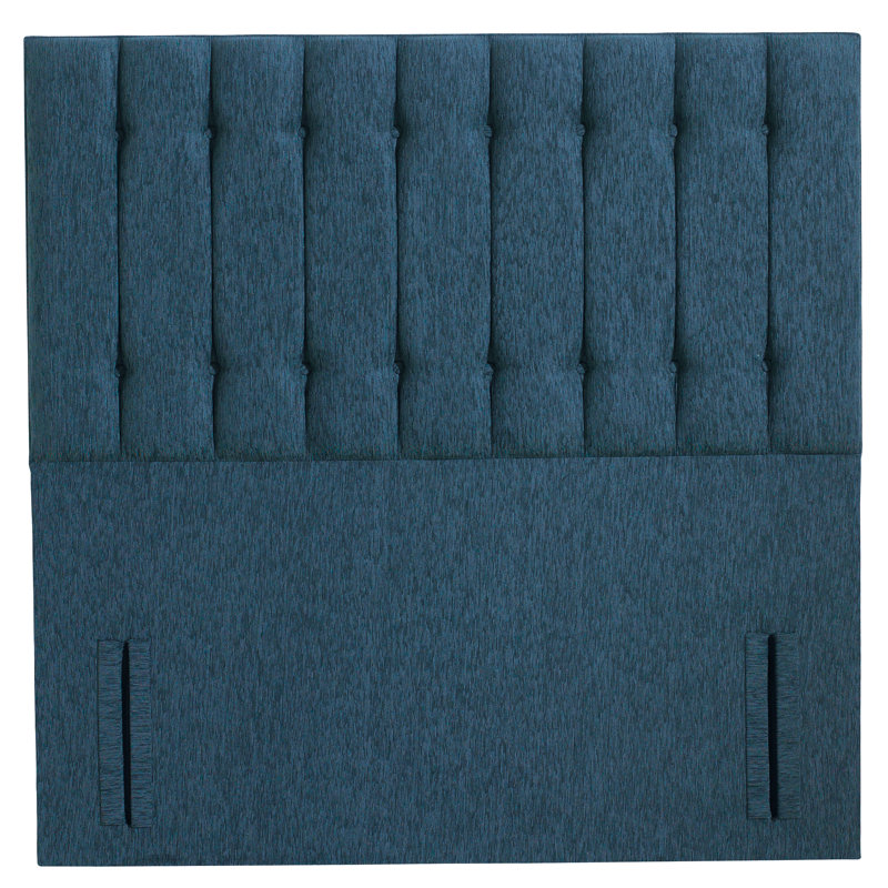 Maura Upholstered Headboard, Blue, Kingsize