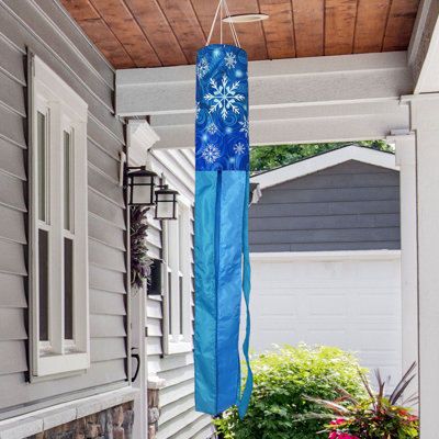 Let It Snow Snowflakes Wind Spinner