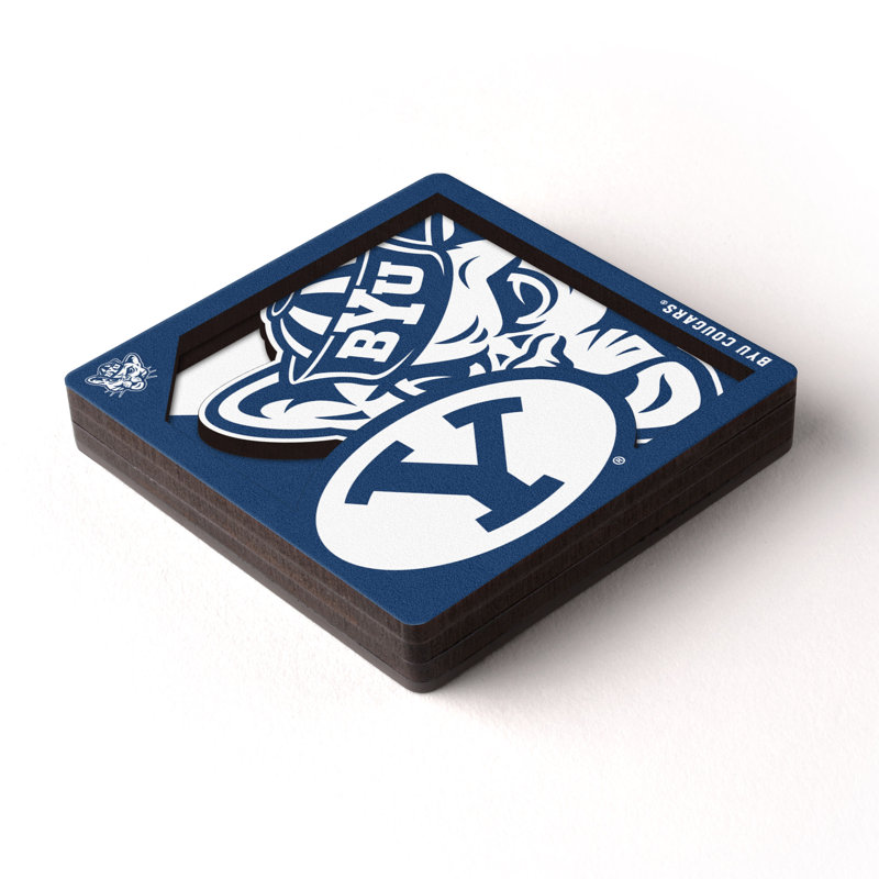 NCAA 3D Logo Series Magnets, BYU Cougars