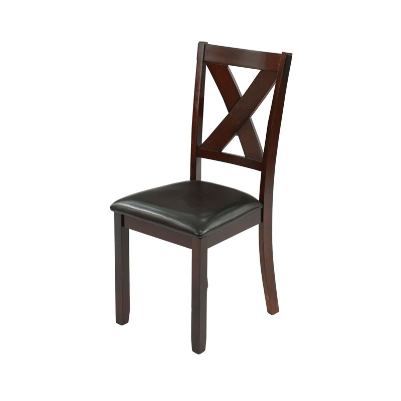 60.4" W 6-PCS DINING SET, ESPRESSO