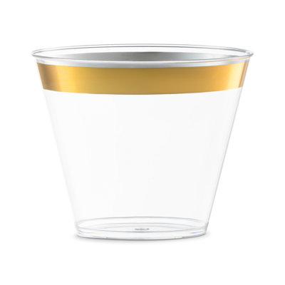 9 oz. Gobelets ronds en plastique jetables