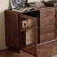 Buffet en bois massif de grande capacité