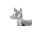 Crazy Cut Dog Statue