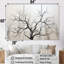 Ensemble de décorations murales érable blanc et gris minimalisme blanc et gris-107761509-107761511
