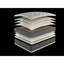 Très grand matelas à double face de 13,5 po d'épaisseur avec tissu absorbant et support de bord de périmètre avec système de ressorts quadrillés en mousse haute densité pour une longue durée de vie