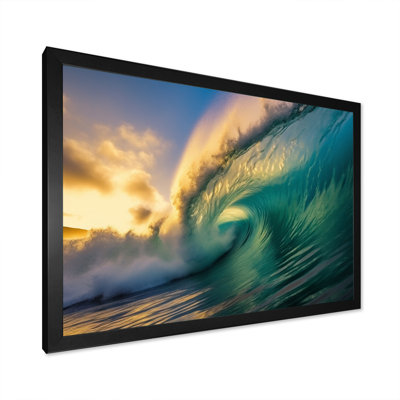 Hawaiian Waves Surf Dream II - Hawaii Framed Prints