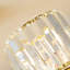 Osaze 1-Light 11cm Modern Crystal Semi Flush Mount Ceiling Light