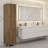Safaree Freestanding Linen Cabinet With Tilt-Out Hamper