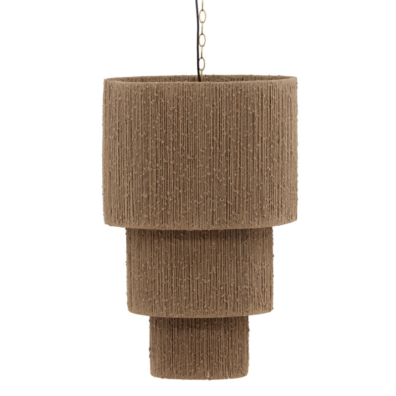 Luminaire suspendu Karo naturel