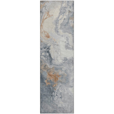 Premium Machine Washable Mayfield AMF1841 Abstract Rug