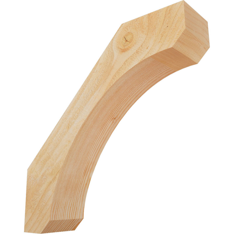 Legacy Knee Brace, Douglas Fir, 16" H x 4" W x 16" D